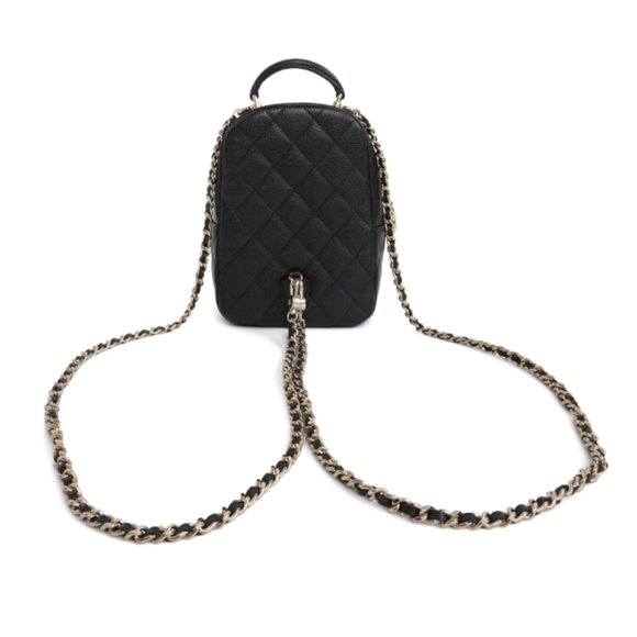 Chanel 2025 Classic Mini Backpack in black NEW AUTHENTIC - Picture 8 of 8